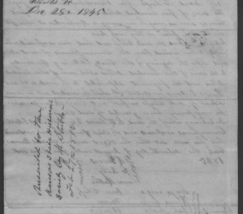 Original handwritten Treaty of 1846 (Page 4)